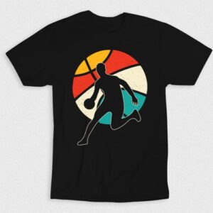 Kaos Player Of Basketball Retro Vintage V2