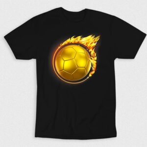Kaos Gold Football On Fire