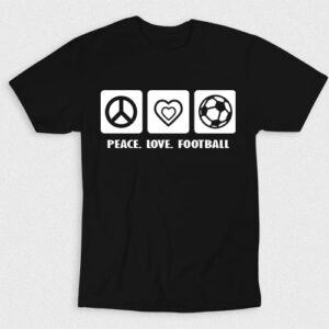 Kaos Peace Love Football