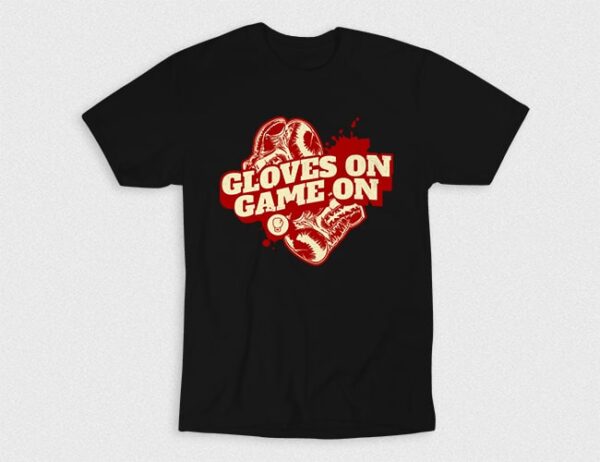 Kaos Gloves On Game On