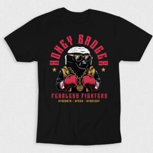 Kaos Honey Badger Boxing