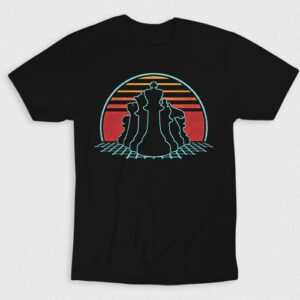 Kaos Chess Pieces Retro Vintage