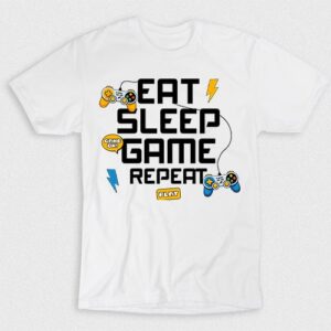 Kaos Eat Sleep Game Repeat V5