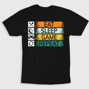 Kaos Eat Sleep Game Repeat V6