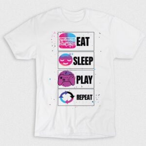 Kaos Eat Sleep Play Repeat