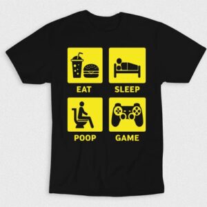 Kaos Eat Sleep Poop Game