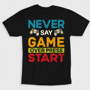 Kaos Never Say Game Over Press Start