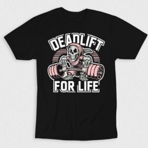 Kaos Deadlift For Life Powerful Skeleton