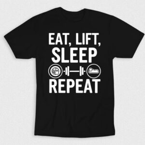 Kaos Eat Lift Sleep Repeat V1