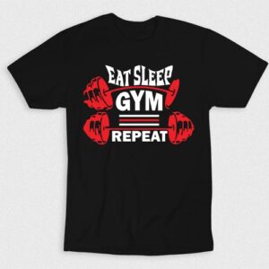 Kaos Eat Sleep Gym Repeat V1