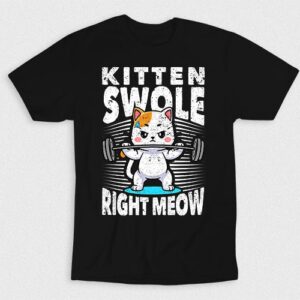 Kaos Kitten Workout Right Meow