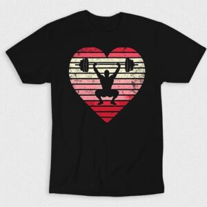 Kaos Love Fitness Heart