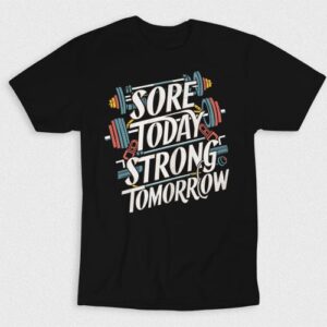 Kaos Sore Today Strong Tomorrow V1