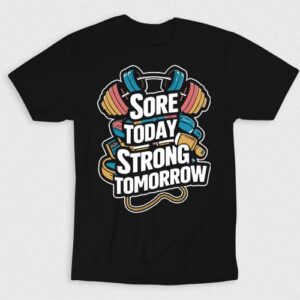 Kaos Sore Today Strong Tomorrow V2