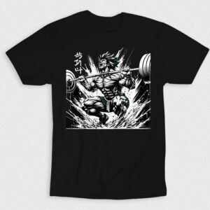 Kaos Super Workout Anime Badass