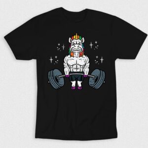 Kaos Unicorn Fitness Badass