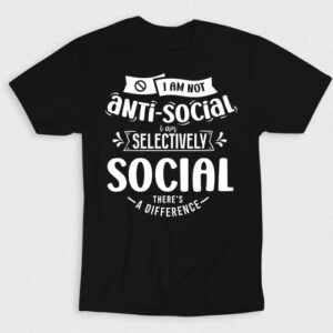 Kaos I Am Not Antisocial Im Selectively