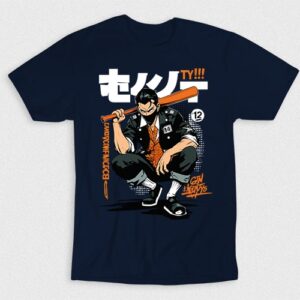 Kaos Japanese Bad Boy Gangsta