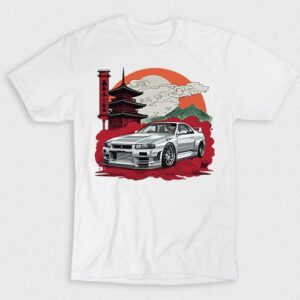 Kaos Japanese Car Temple