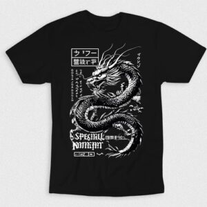 Kaos Japanese Dragon