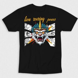 Kaos Japanese Lion Power