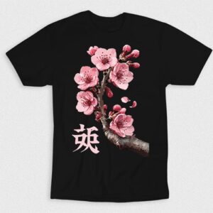 Kaos Japanese Sakura Tree Branch