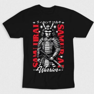 Kaos Japanese Samurai Warrior