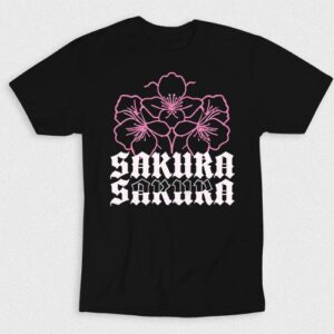 Kaos Sakura Flower