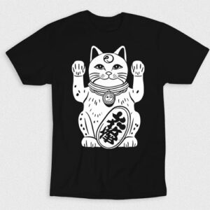 Kaos Worship Cat Japanese V1