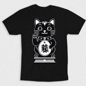 Kaos Worship Cat Japanese V2