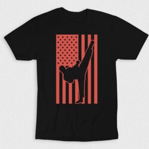 Kaos Karate USA Red