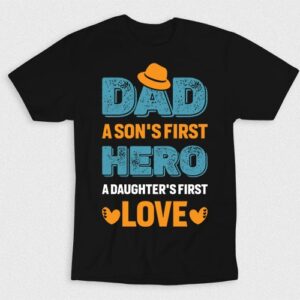 Kaos Dad Son Daughter First