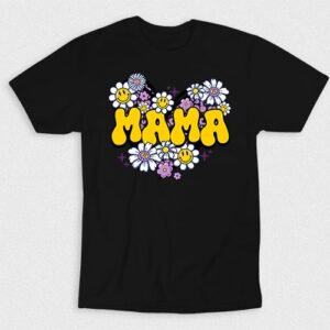Kaos Mama Flowery Heart