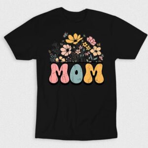 Kaos Mom Flowers