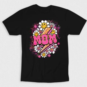 Kaos Mom Power Flowery