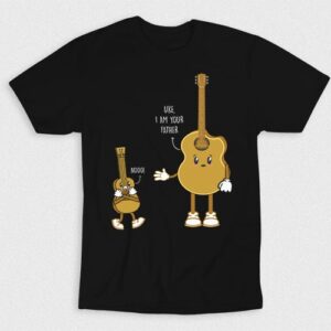 Kaos Uke I Am Guitar Your Father