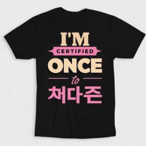 Kaos Im Certified Once To Kpop