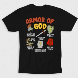 Kaos Kristen Armor Of God The 6 Elements