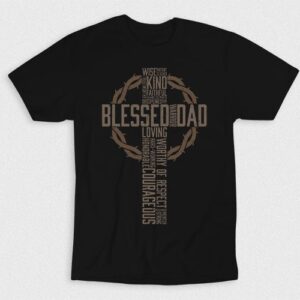 Kaos Kristen Wise Christian Blessed Dad