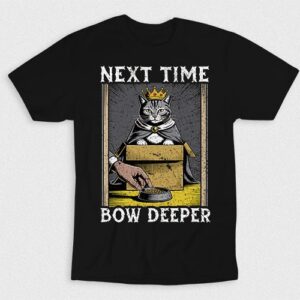 Kaos Cat Majesty Human Bows Deeper