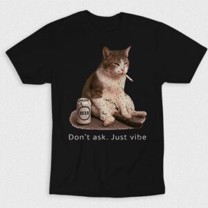 Kaos Cool Cat Vibe