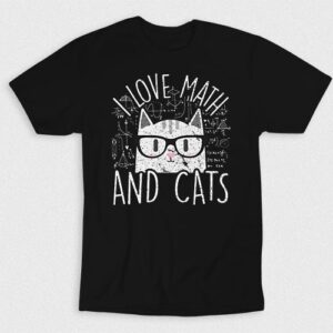 Kaos I Love Math And Cats