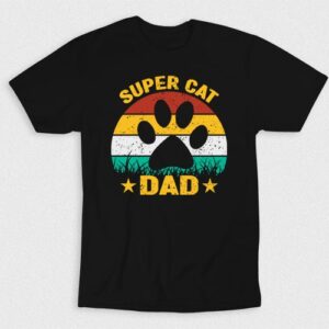 Kaos Super Cat Dad