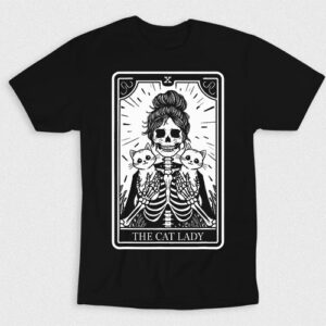 Kaos The Skeleton Cat Lady Card