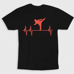 Kaos Taekwondo Heartbeat