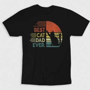 Kaos Best Cat Dad Ever V5