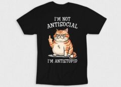Kaos Im Not Antisocial But Im Antistupid