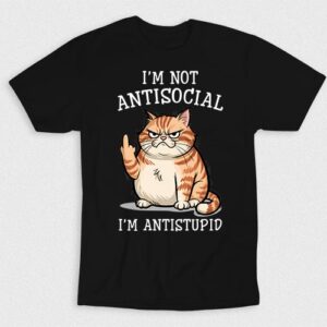 Kaos Im Not Antisocial But Im Antistupid
