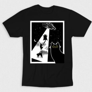 Kaos Surprised Cats Sucked By UFO