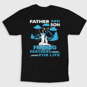 Kaos Father And Son Fishing Partners For Life V2